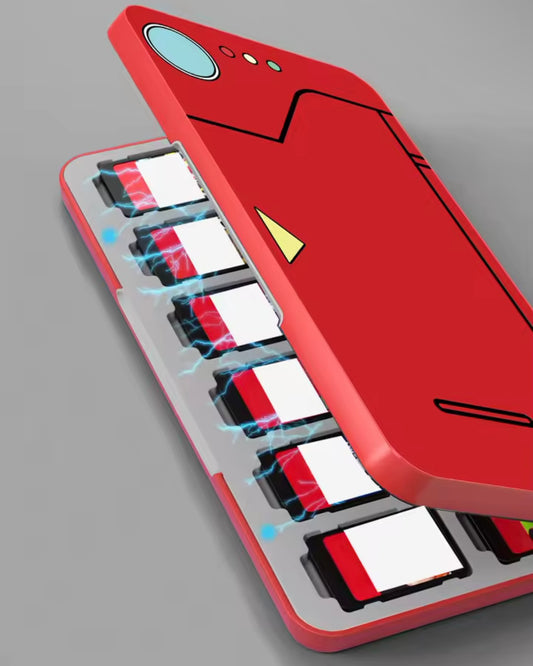 Pokédex Style Case For Nintendo Switch / Switch 2 Games