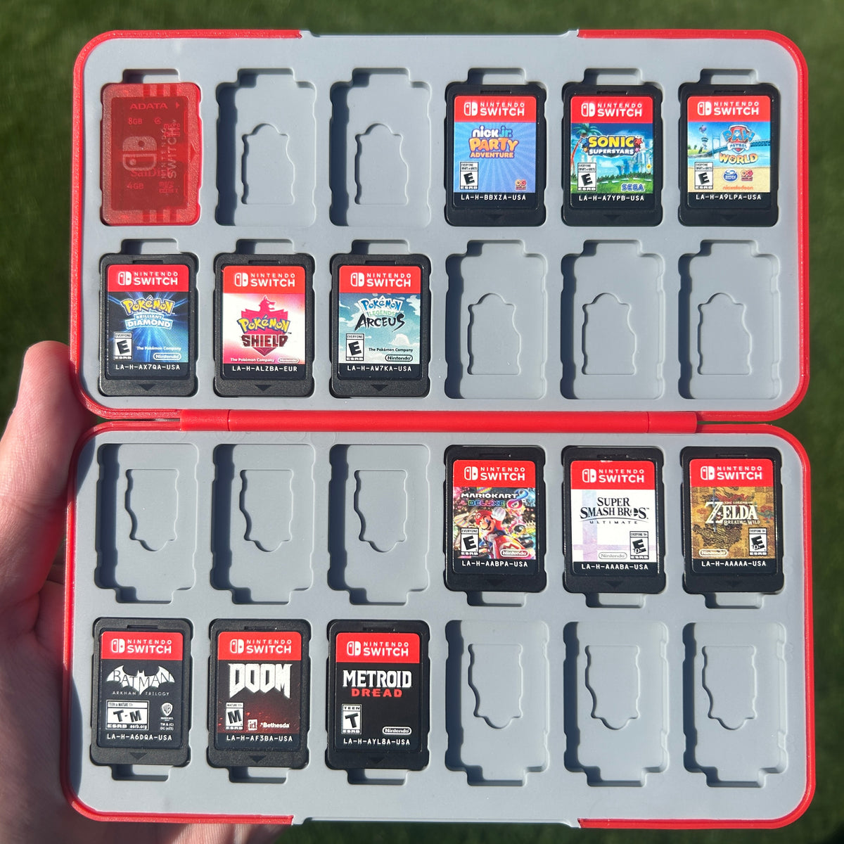 Pokédex Style Case For Nintendo Switch / Switch 2 Games