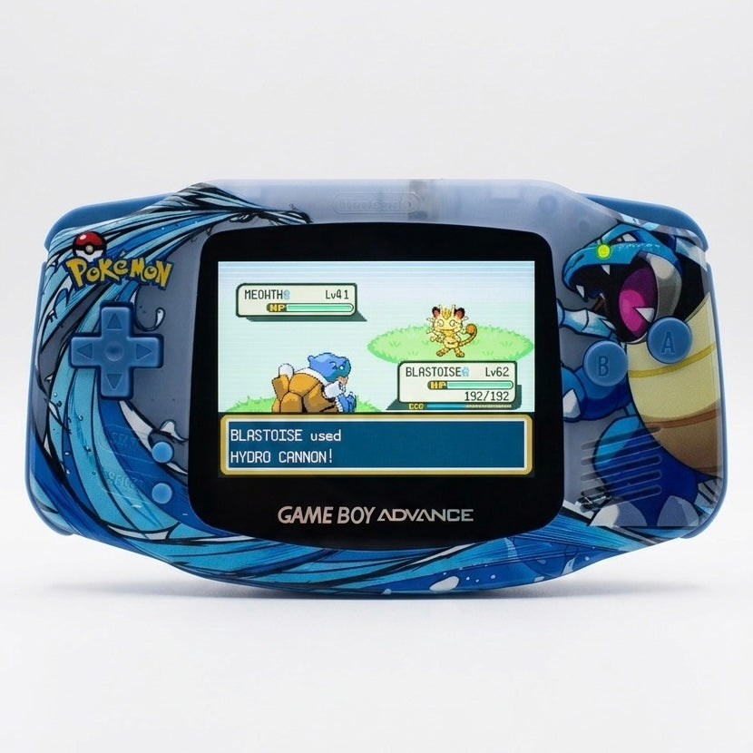 Custom Nintendo Game Boy Advance - W/ Matching Box
