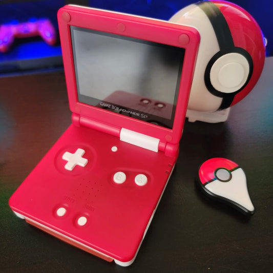 Custom Nintendo Game Boy Advance SP - Pokéball