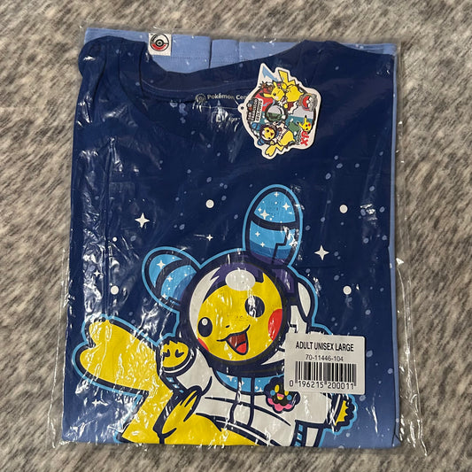 Pokémon Adult T-Shirt Night Sky Pikachu - Pokémon Center World Championships Exclusive