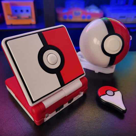 Custom Nintendo Game Boy Advance SP - Pokéball
