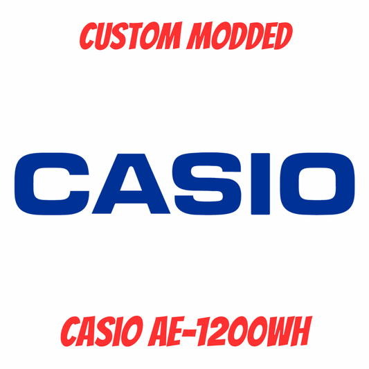Custom Modded Casio Watch - AE-1200WH