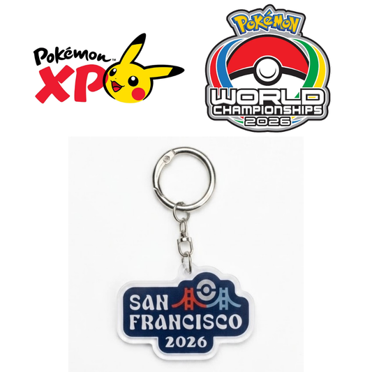 Pokémon Keychain - Pokémon Center World Championships 2026 Exclusive
